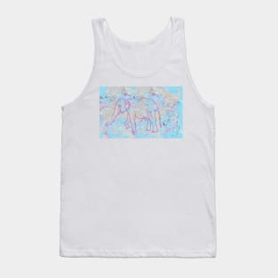 Pink Elephants Tank Top